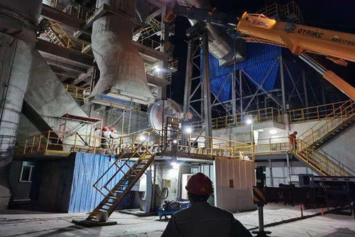 綠色建材廠大檢修圓滿收官 裝置點火開機(jī)一次性成功